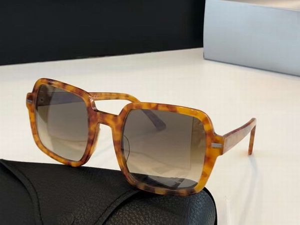 

women square sunglasses tortoise brown gradient len glasses occhiali da sole sunglasses shades uv400 protection with box, White;black
