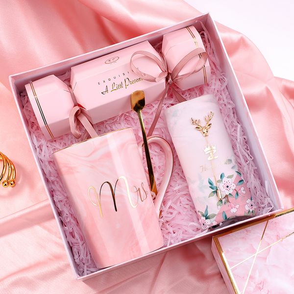 

custom birthday gift for bridesmaid bride groom girlfriend boyfriend ceramic cup set new year christmas wedding return gifts 1027