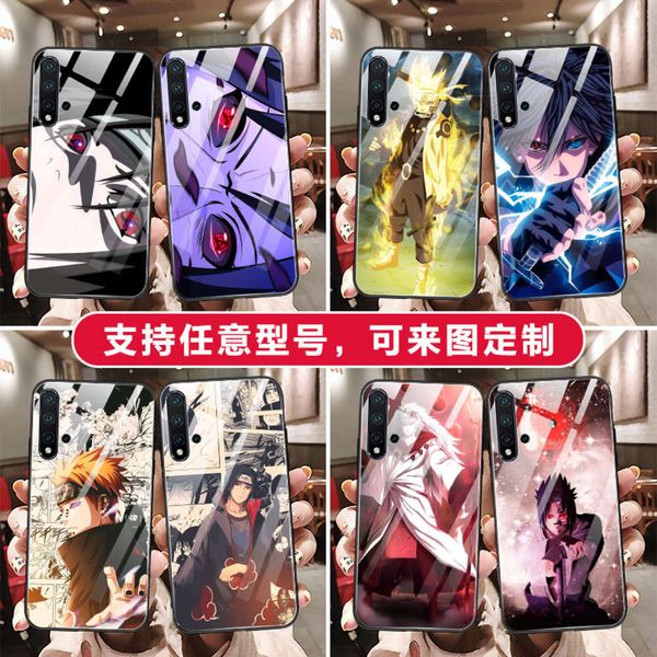 

bgrfanimation naruto sasuke naruto is suitable for huawei nova5pro mirror nova6se / 5z / 4e mobile phone case mate20x / 30pro tempered gl