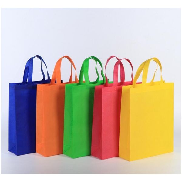 

new colorful folding bag non-woven fabric foldable shopping bags reusable eco-friendly folding bag new ladies stora jllurn bdebag