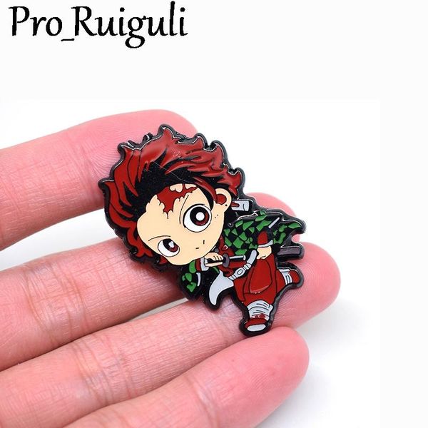 

20pcs demon slayer metal enamel pins and brooches for women men lapel pin backpack bags badge kids gifts jewelry qylrzn mywjqq