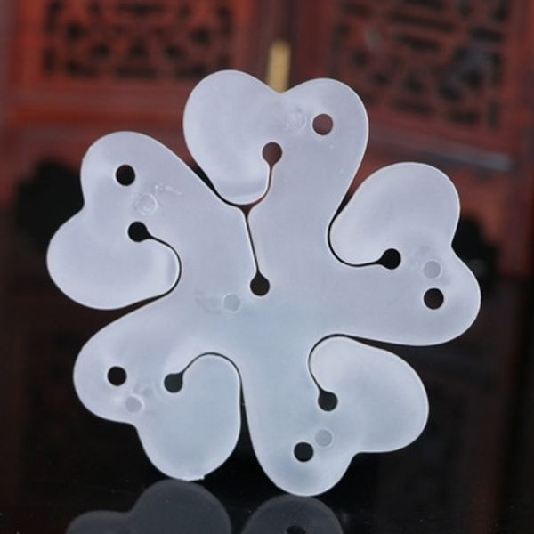 

latex shape plum blossom clip petals wedding festival sealing clip accessories accessories balloon latex balloon pb16j