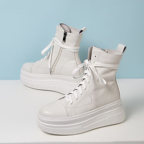 

female 2021 superior shoes autumn and winter ladies short snow boots 2 colour thick sponge cake f8ol, Black