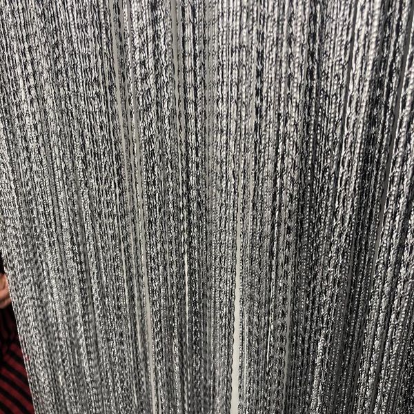

door line curtain string for window shiny tassel divider drape home decor partition screen glass living room decoration backdrop