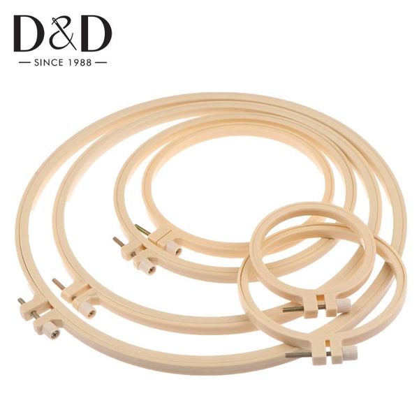 

6 sizes plastic frame embroidery hoop adjustable cross stitch machine round hoop ring diy needlework cross stitch sewing tools, Black