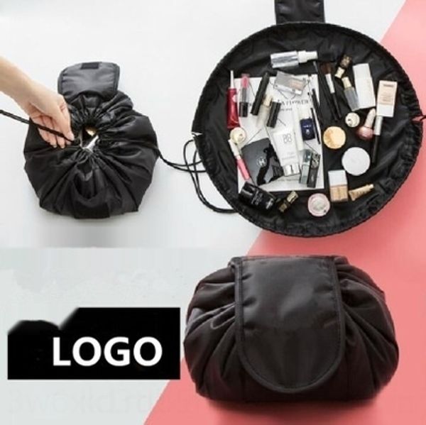

mvjcl korean style portable cosmetic capacity cosmetic lazy bag drawstring storage artifact travel simple large bag now xax1r