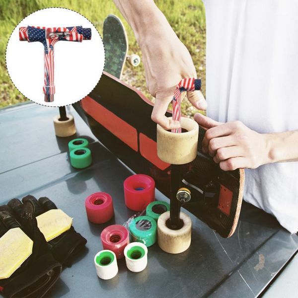 

skateboarding t type wrench tool roller skateboard repair adjusting accessory1