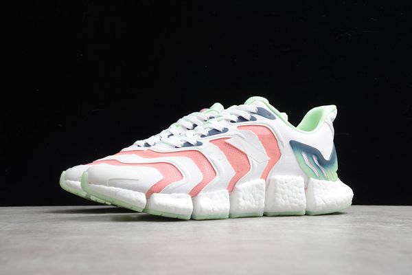 

new products 2020 "white pink green fx7849" climacool vento men's and women's signal cyan signal green cushioning lightw, White;red