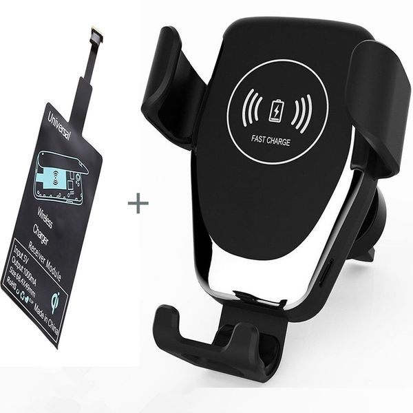 

black friday charging stand holder kit iphon 11 pro max xs 8 usb car wireless quick charger bracket for samung s20 s10 s9
