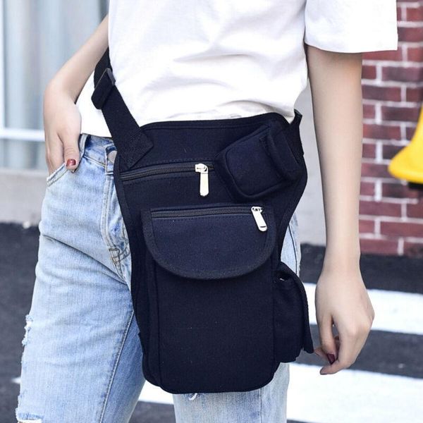 

2020 new black oxford cloth waist bag men belt pack fashion outdoor handbag portable waist bags multifunction phone pouch1