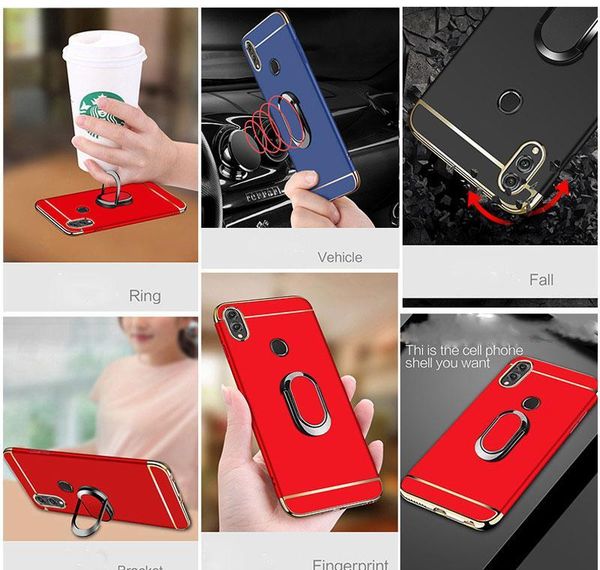 

for xiaomi redmi note 8 pro 7 9 shockproof plating 3in1 cover for redmi 8a 7a 6a k30 k20 pro magnetic ring bbymsn bde_home