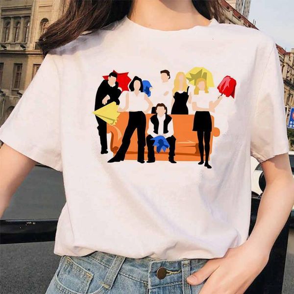 

new women summer t-shirt white tee cartoon print tee fashion short sleeve tees casual female t shirt graphic tee