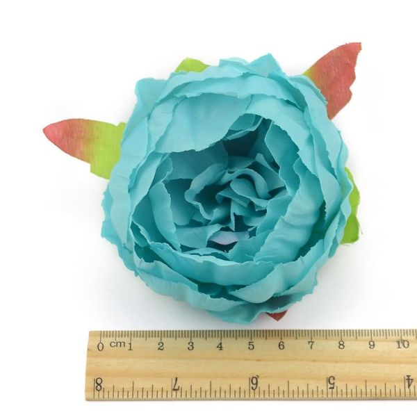 

1pcs 7cm large artificial decorative peony heads simulation diy silk flower head for wedding home party fake bbyoyl