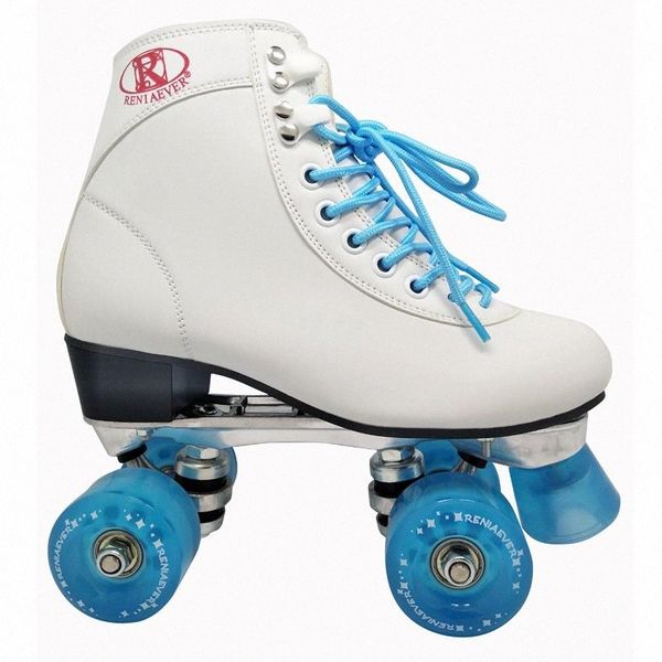 

skate shoes 4 wheels roller skates for girls white by reniaever #my0r