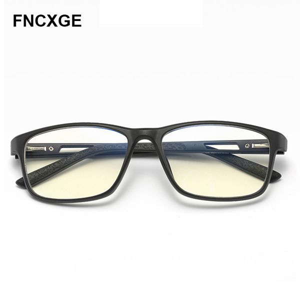 

2020 men glasses blue light blocking prescripition eyeglasses temple optical computer gaming male metal eyewear, White;black