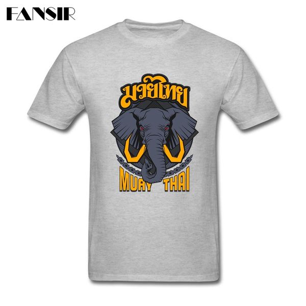 

sport swag elephant muay thai t shirt man short sleeve cotton custom men tee shirt camisa masculina 3xl