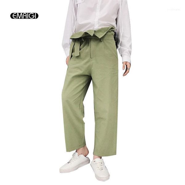 

men vintage fashion high-waisted loose casual pants japanese harajuku male women straight harem trousers11, Black
