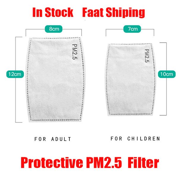 

filter protective pm2.5 pm 2.5 5 paper layer disposable mask face masks inner pad gasket replacement filter pads respira