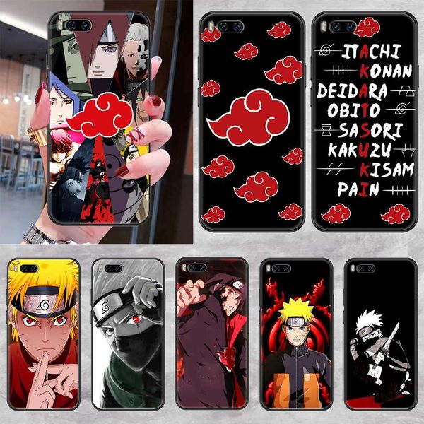 

naruto mobile phone cover is mi max note 3 a2 a3 8 9 9t 10 lite pro super black soft cover 3d etui paint cover