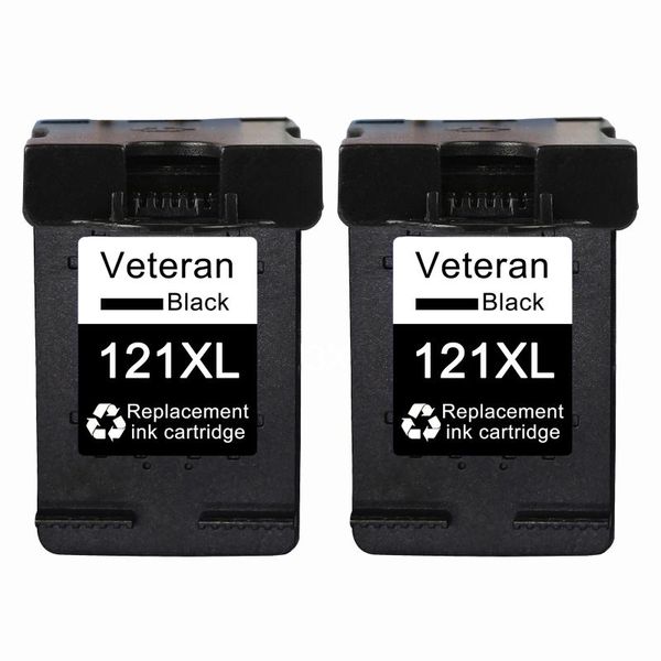 

veteran re-manufactured 121xl cartridge replacement for 121 121 xl ink cartridge for deskjet d2563 f4283 f2423 f2483 f2493