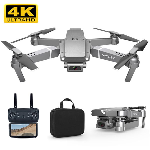 

profissional drone with 4k hd camera selfie wifi fpv wide angle optical flow foldable rc quadcopter helicopter kid toy 201120
