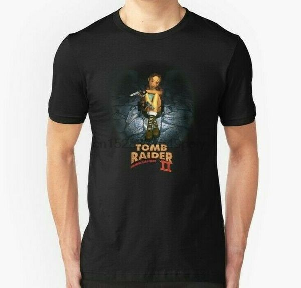 

tomb raider ii lara croft black t shirt sport hooded sweatshirt hoodie