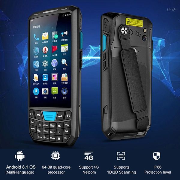 

rugline handheld android scanner terminal 2d barcode pda rugged scanner 4g wifi gps bluetooth nfc pda data collector1