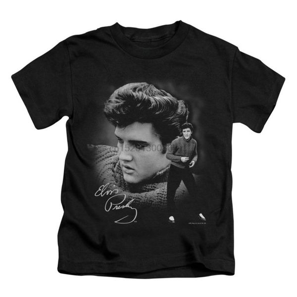

elvis presley boys sweater childrens t shirt black rockabilia sport hooded sweatshirt hoodie