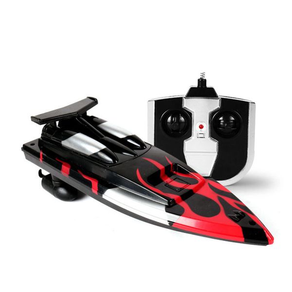 

Wireless remote control electric boat speedboat rowing toy boat model high speed children boy waterproof yacht steamer