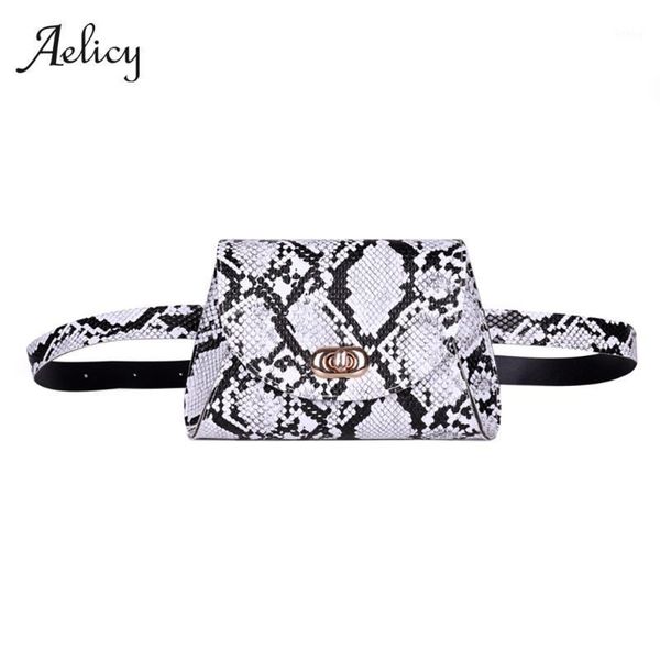 

aelicy snakeskin waist bags women designer fanny pack fashion belt 2020 fanny pack chest bag fashion leather pouch phone bag1