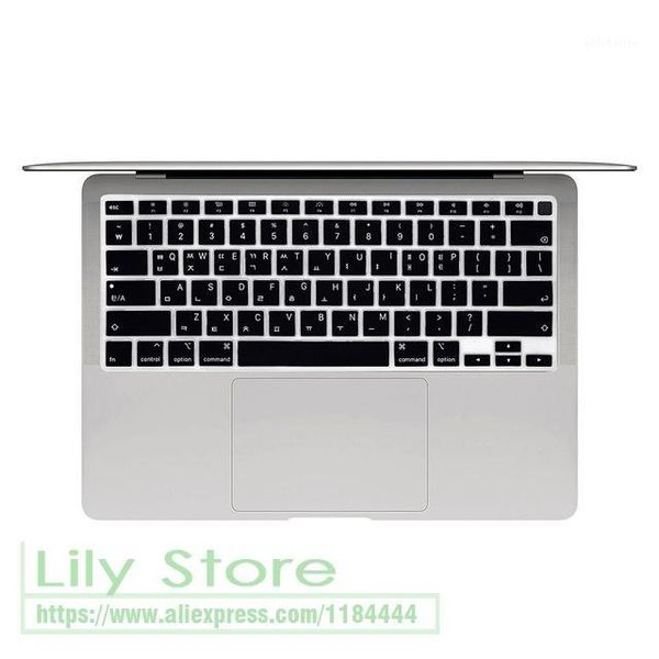 

keyboard covers russian korean thai taiwanese for 2021 a2179 touch lapprotector silicone skin cover1