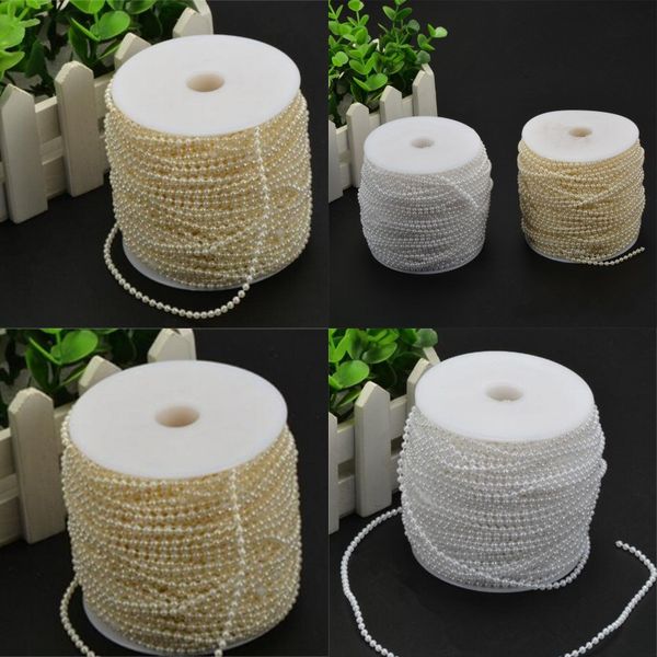 

artificial pearl connecting beads beige white circular bead woman christmas day decoration handmade ornaments new arrival 15 98hm l1