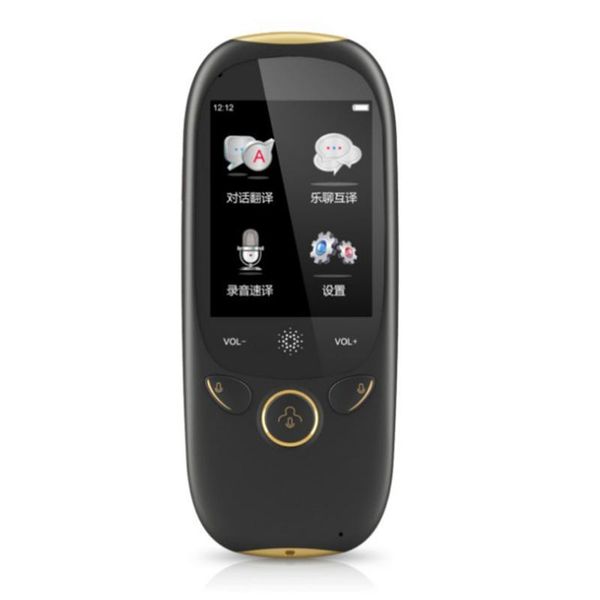 

smart translator recording accurate travel overseas mini instant learning 45 languages bluetooth portable wifi 2 inch
