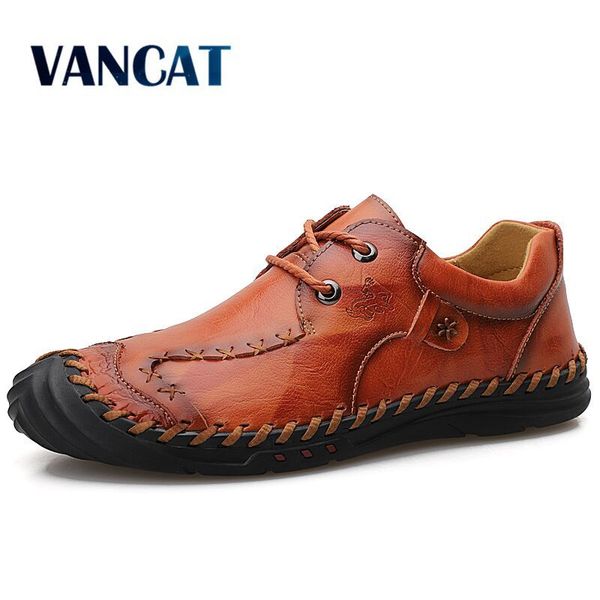

new summer casual breathable genuine leather men's handmade loafers rome shoes flat moccasins men sneakers, Red;white