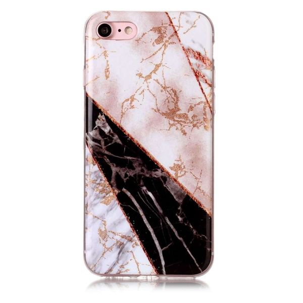 

3eshining imd back cover 7, sparkling marble case for iphone 8vip2