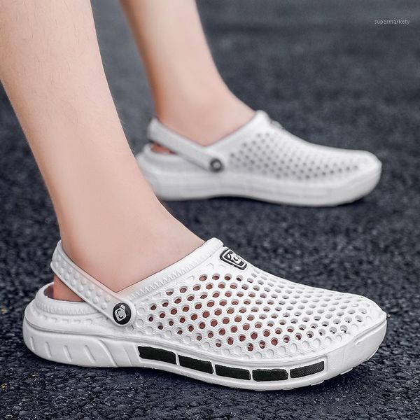 

comfortable men sandals eva garden shoes man summer beach sandals slippers outdoor nonslip water shoes sandalia masculina1, Black