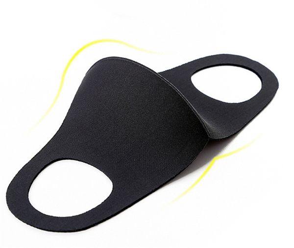 

unisexsilk dust designer mask anti mouth ice face cover pm2.5 respirator dustproof washable reusable ice silk cotton