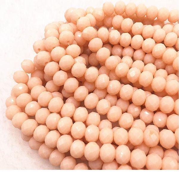 

30pcs/lot 8x6mm rondelle austria faceted crystal glass beads loose spacer round beads diy jewelry making for brace qylknq