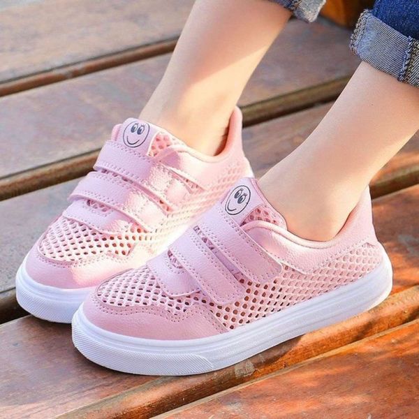 

new summer 2020 children's boys' breathable leather mh sandals girls' antiskid sports sho leisurefgf1, Black;red