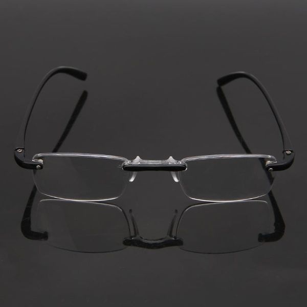 

sunglasses fashion clear rimless flexible reading glasses eyewear reader +1.00 ~4.00, White;black