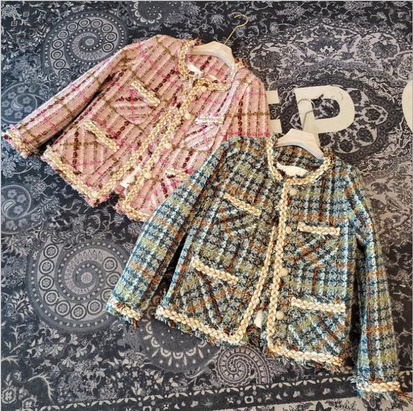 

autumn/winter french short coat retro korean slim jacket v-neck single-breasted small fragrance elegant office sweet ladies coat, Black;brown