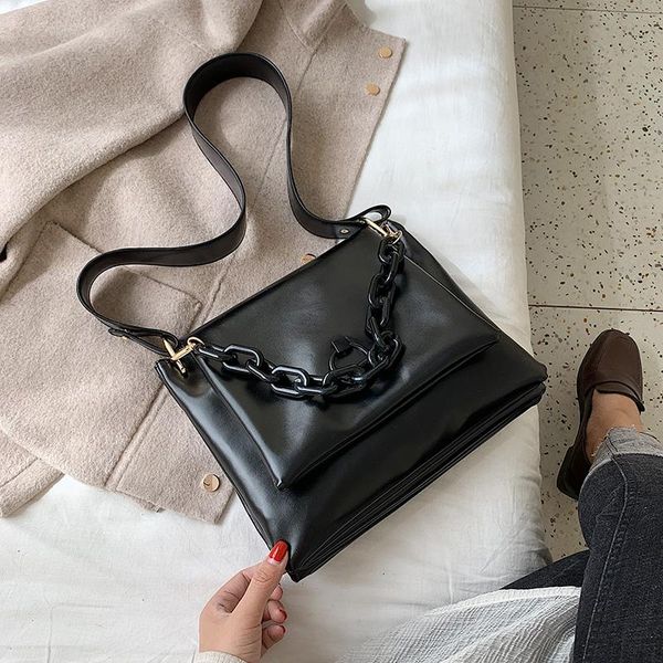 

fashion vintage female tote bag 2020 new quality soft pu leather women's designer handbag high capacity shoulder messenger bag