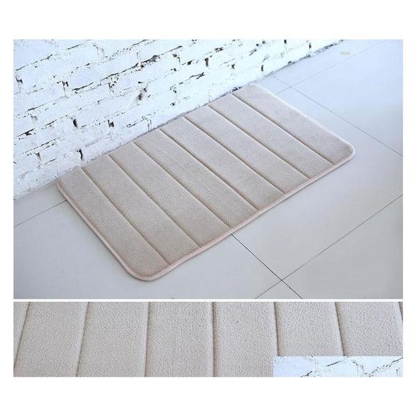 

selling 40x60cm bath mat bathroom bedroom non-slip mats memory foam rug shower carpet for bathro qylfna bdetoys