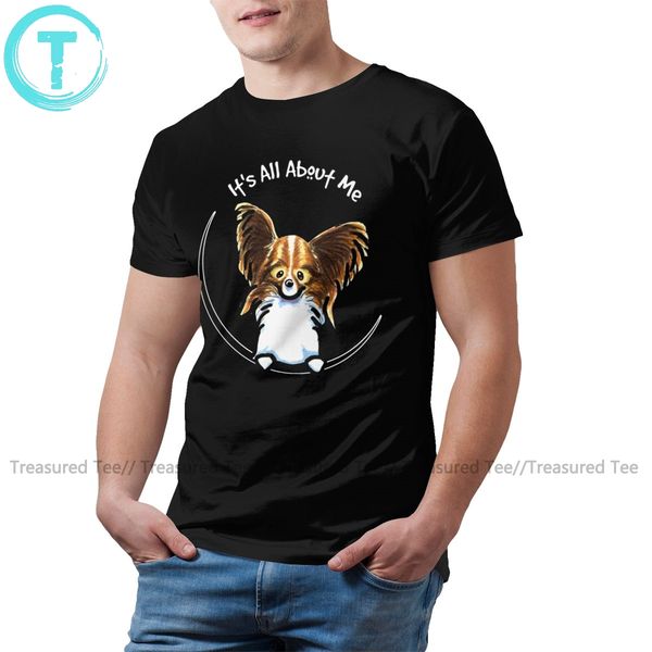 

papillon собака футболка papillon это all about me t-shirt высокий streetwear tee shirt 100 tshirt спорта с капюшоном hoodie