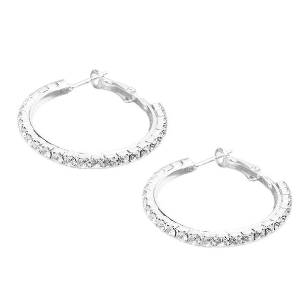 

новая корейская версия с серьгами, блестящими большими серьгами, простыми и универсальными серьгами для женщин в европе и америке, Golden;silver