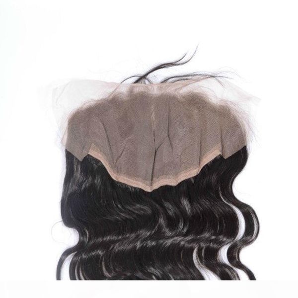 

на складе бразильское человеческих волос кружева фронтальная закрытие 13x6 объемная волна nautral цвет 130% плотность отбеленные узлы с воло, Black;brown