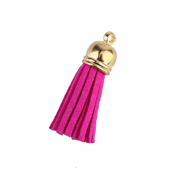 

10pcs 3cm mini tassels vintage leather suede tassel phone tassels for diy craft jewelry findings pendant earrings accessories h jllmtw