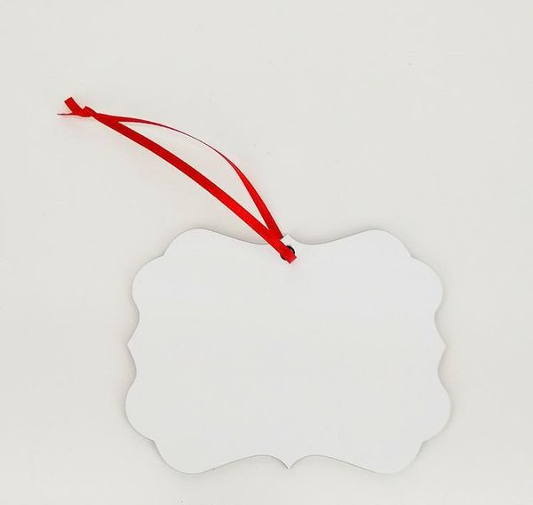 

diy custom christmas decorations party supplies mdf sublimation blank hanging ornament for christmas double sided can bbywst yh_pack