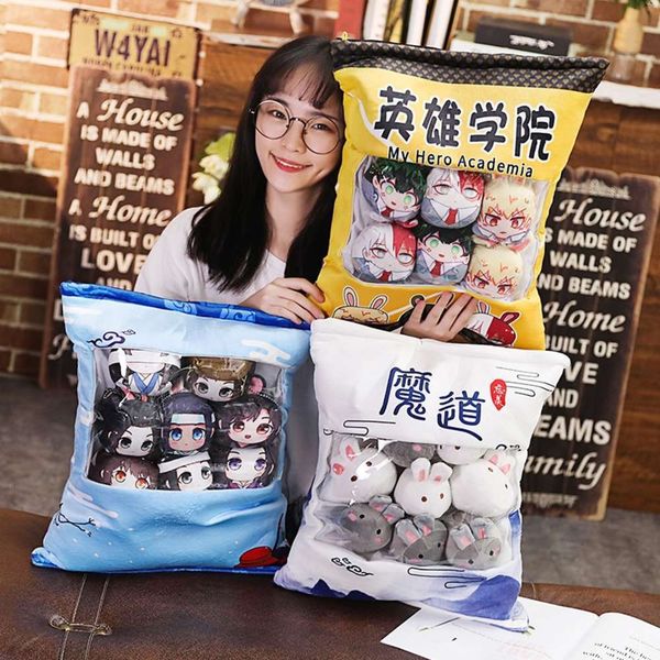 

of bag a big plush toys from hero college