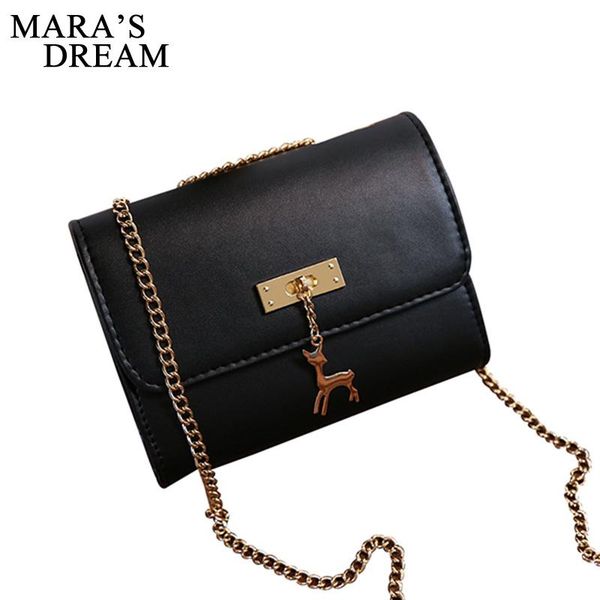

mara's dream women bag women chain strap bags pu leather women's pouch bolsas shoulder bag female bags
